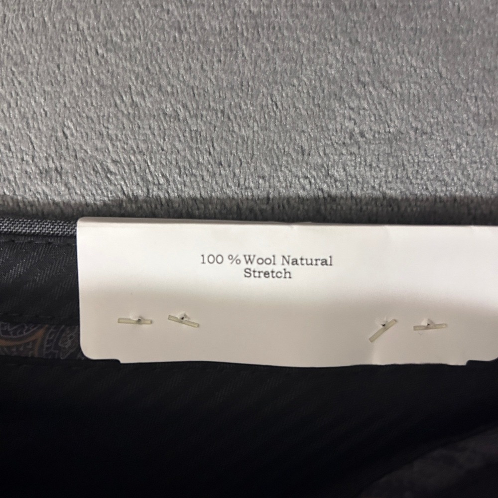 NWT Lauren Ralph Lauren Edgewood Dress Grey Pants Mens 44x32 UltraFlex Wool - Picture 5 of 12